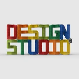 3D Letter DESIGN STUDIO