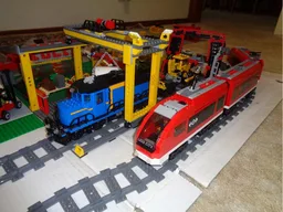 Double loop track layout