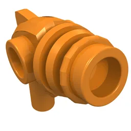 Weapon Gun Ray / Sci Fi / Orange