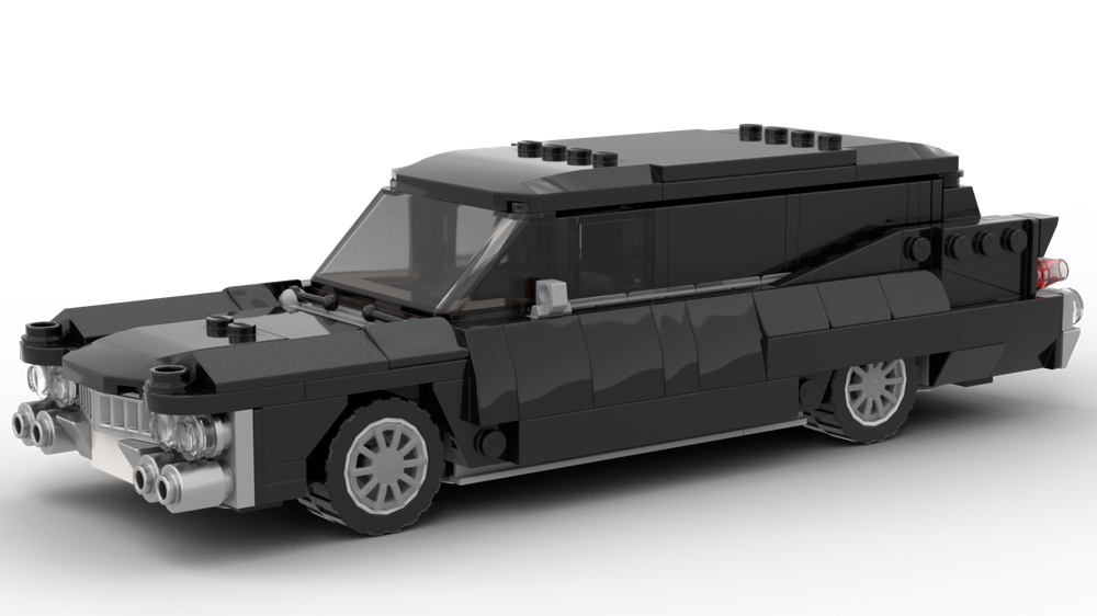 Lego 1959 Cadillac Hearse with all black back windows