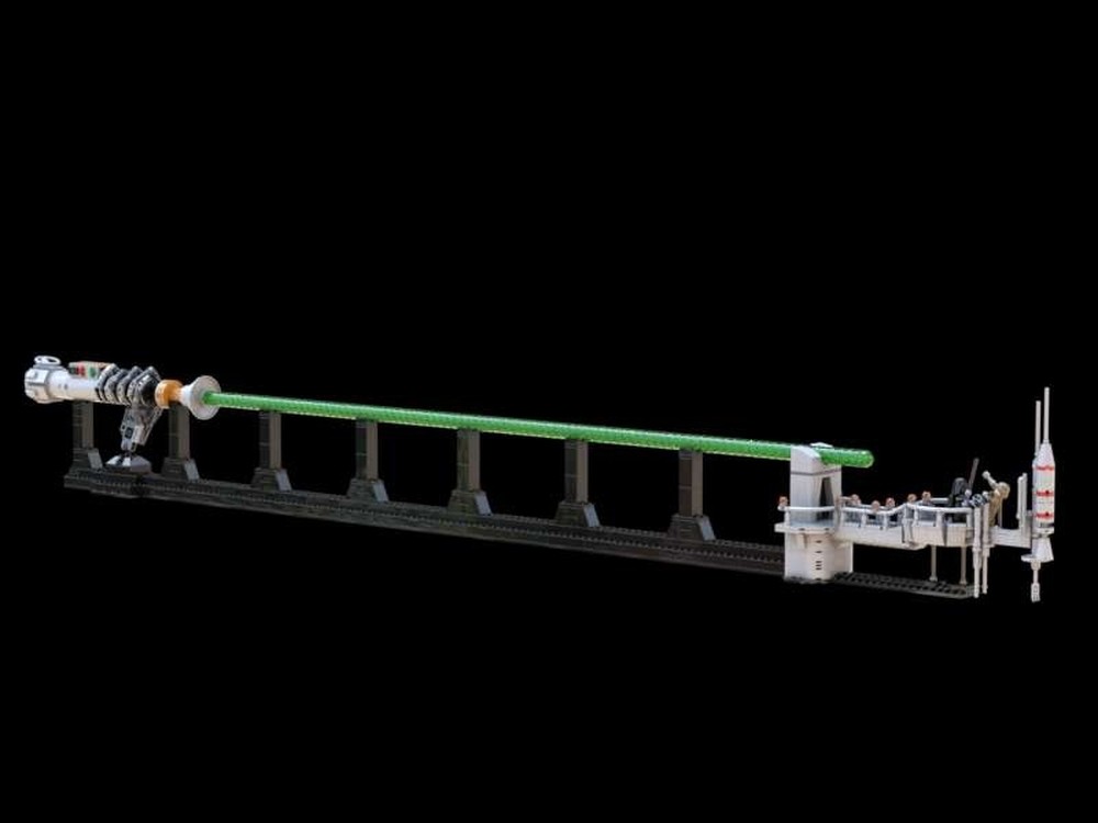Lego Luke lightsaber duel