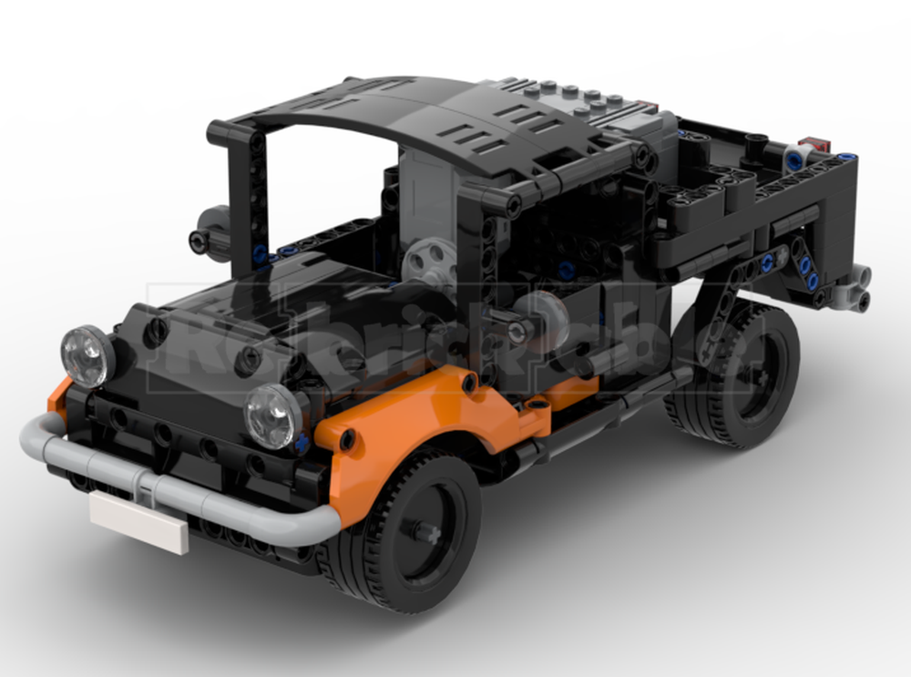 Lego Classic pickup truck RWD (buwizz)