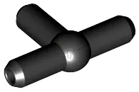 Pneumatic T-Piece (T Bar) [New Style] / Black