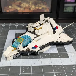 LEGO x2 31134 (Space Shuttle) Alternate build Bigger Spacecraft