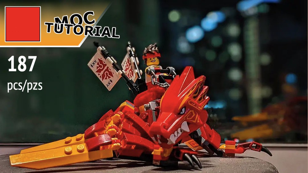 Lego Ninjago Kai’s Fire Dragon UPGRADE