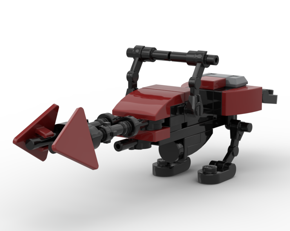 Lego 74-Z Speeder Bike (red)