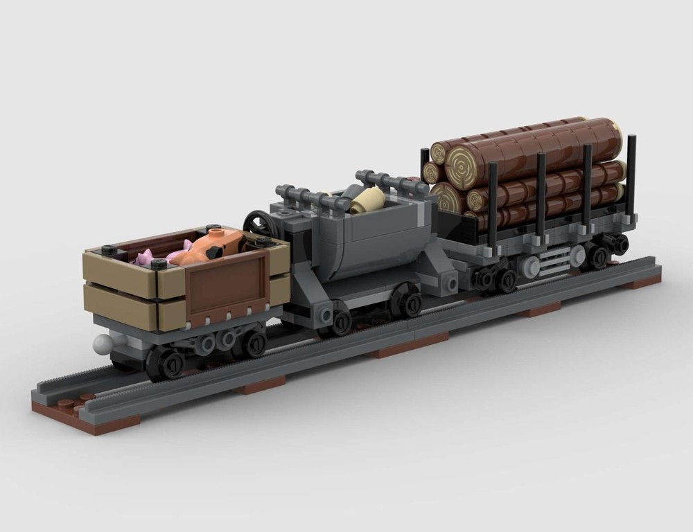 Lego Brickticks Carriage Works NG Freight Stock Pack No. 1