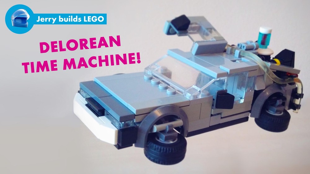Lego DeLorean Time Machine