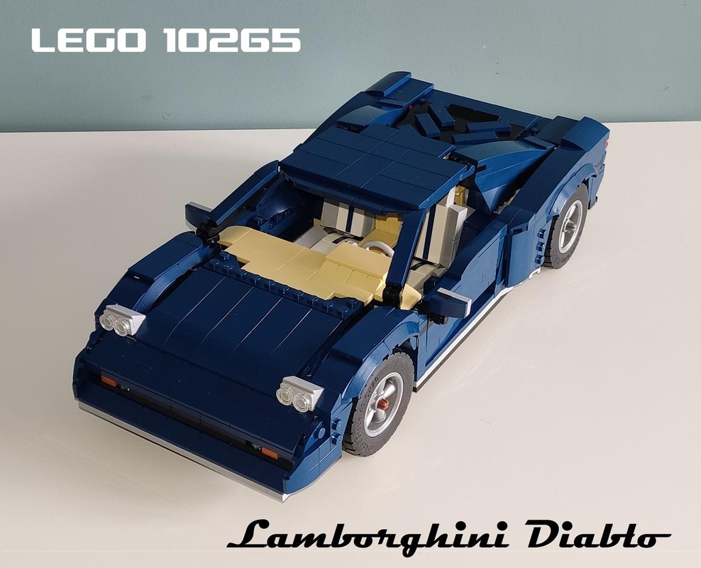 Lego 10265 Lamborghini Diablo