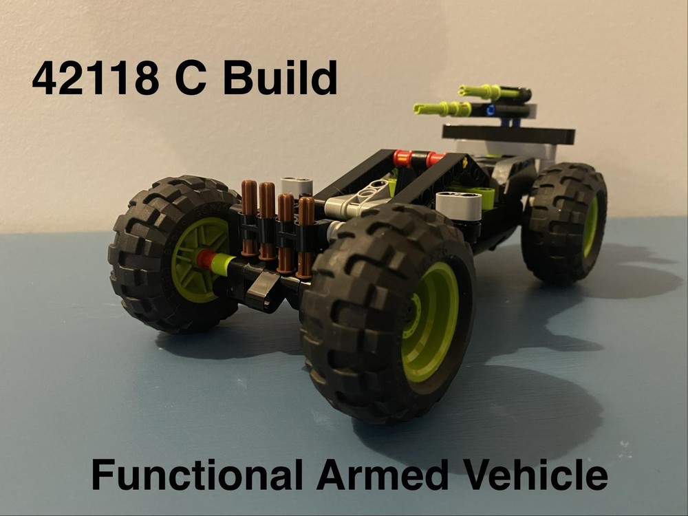Lego Functional Armed Vehicle - 42118 Alternate Build C