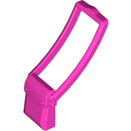 Lego Bag / Messenger Pouch with Long Strap / Dark Pink