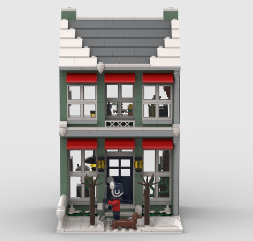 Lego Holiday Main Street Extension: Grand Ma's Cosy Home