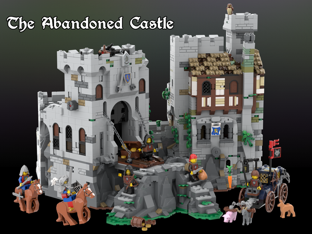 Lego The Abandoned Castle