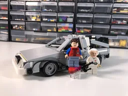 Delorean Time Machine from Back to the Future