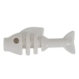 Animal, Fish Skeleton / White