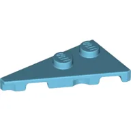 Wedge Plate 2 x 4 27° Left / Medium Azure