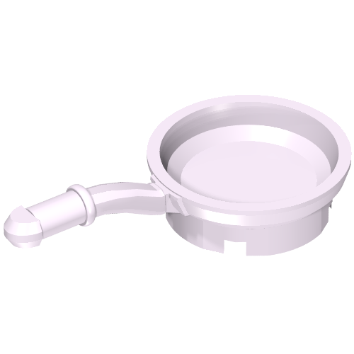 Lego Equipment Frying Pan [Kitchen Implements Kit] / Lavender