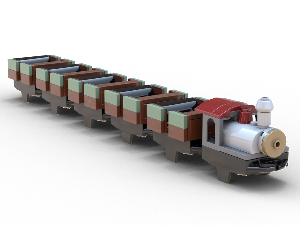 Lego Big Thunder Mountain Train
