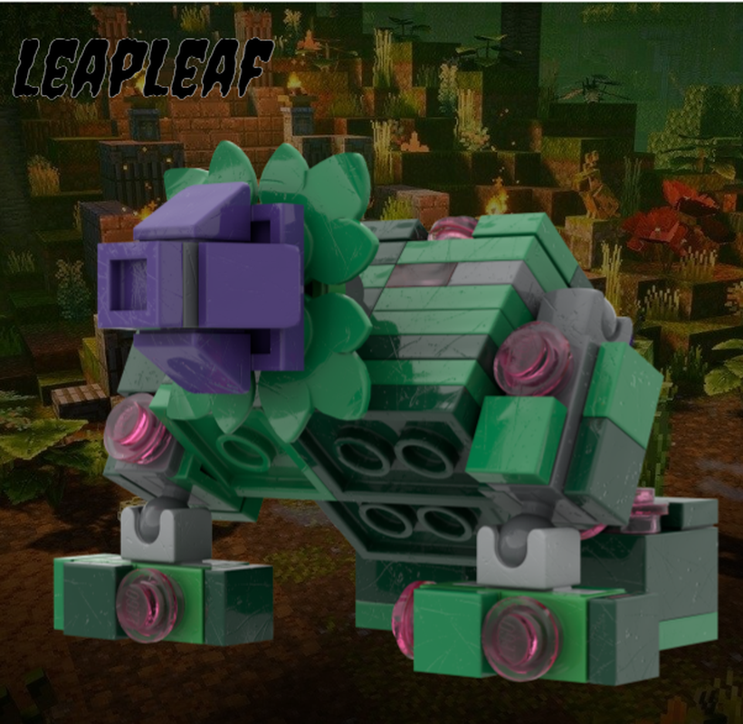 Lego Leap Leaf from Minecraft Dungeons