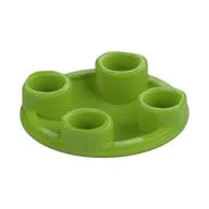 Plate Round 2 x 2 with Rounded Bottom [Boat Stud] / Lime