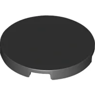 Tile Round 3 x 3 / Black