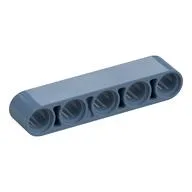 Technic Beam 1 x 5 Thick / Pearl Sand Blue