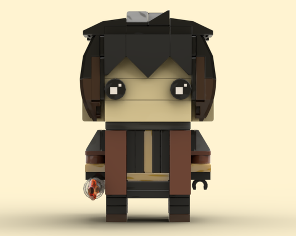 Lego Zhongli - Genshin Impact - BrickHeadz