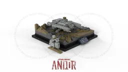 Micro Diorama : ANDOR series Episode 12 - Haulcraft with Luthen's Bike