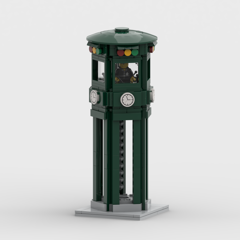 Lego Pentagonal traffic tower