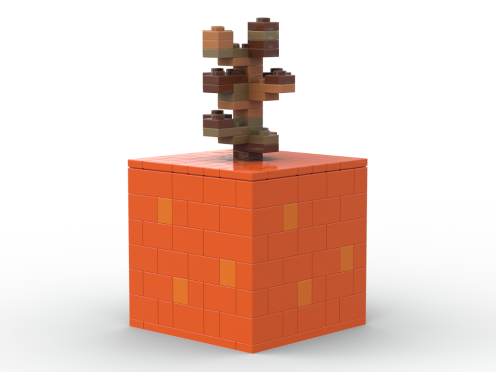 Lego Red Sand Block