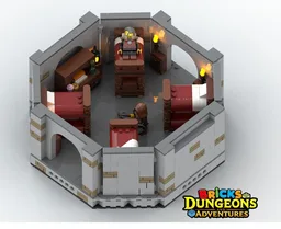 LEGO Castle The Dormitory Instructions (PDF), Wolf Bandit Warriors figurine, Bricks Dungeons and Adventures