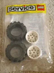 Tires (50mm) with Hubs