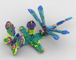 31157 Insects and Flower