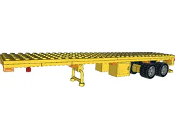 2-axle Flatbed Trailer