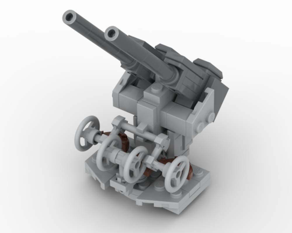 Lego 3.7 cm SK C/30 German Naval Flak Gun