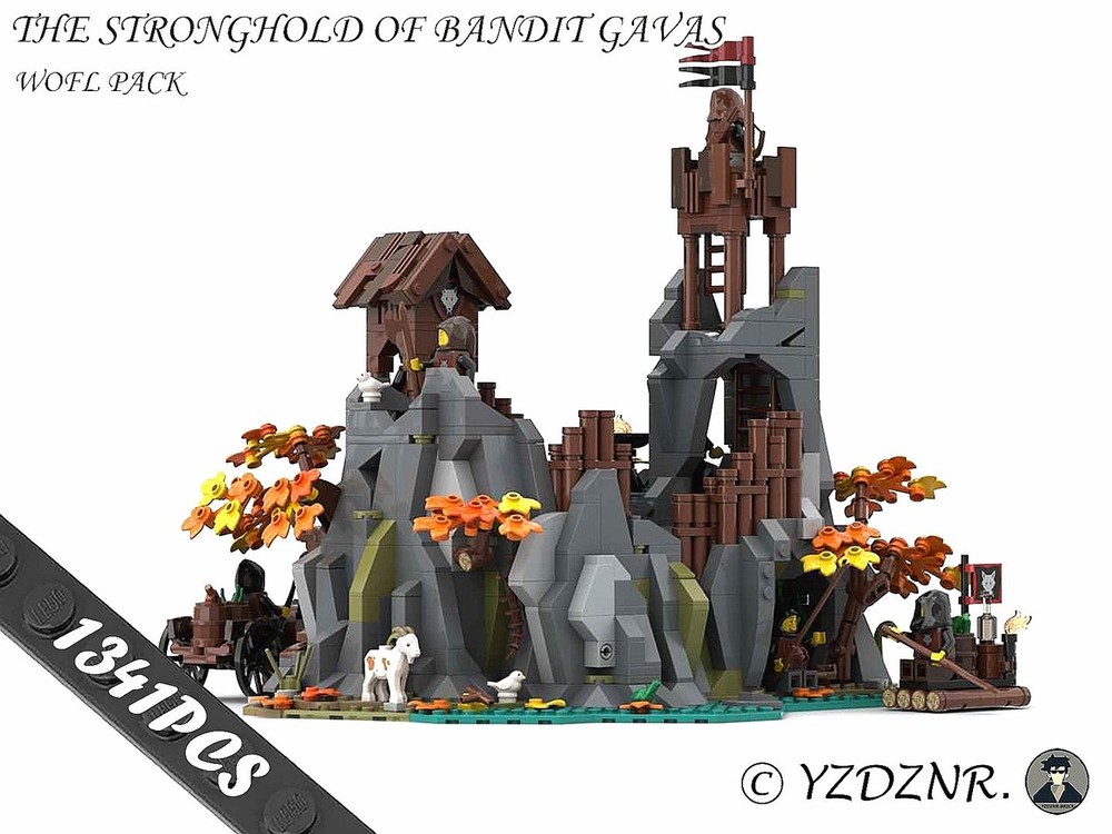 Lego The Stronghold of Bandit Gavas