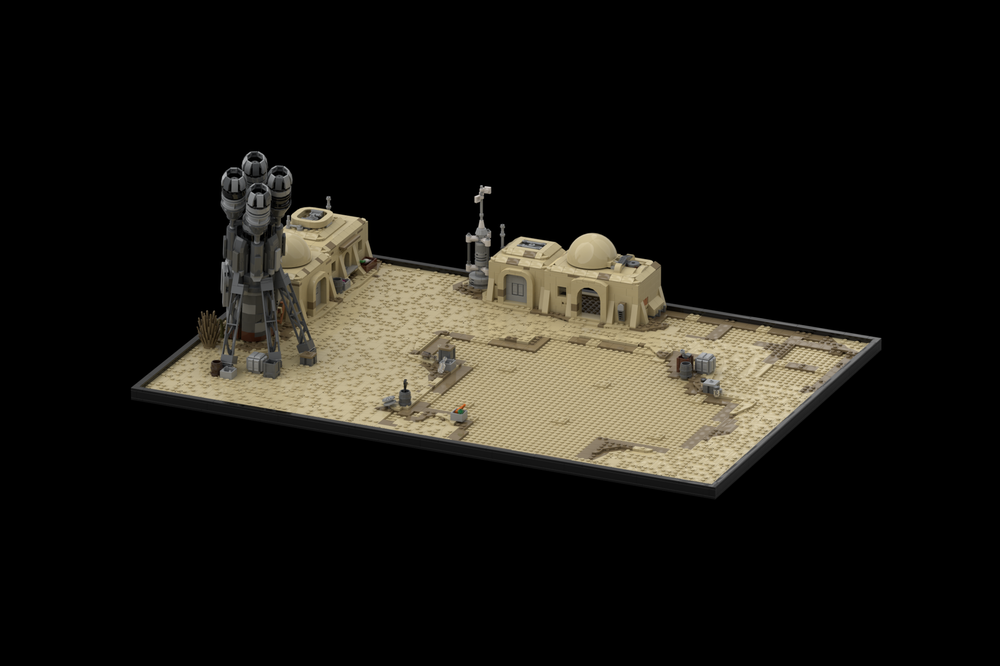 Lego Mos Eisley Cantina Display