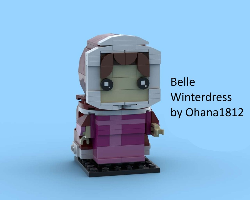 Lego Belle Winterdress