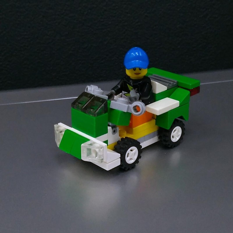 Lego 4-Wheel Minifig Electric Scooter