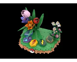 The Evolution Garden - Set 72151 Display Base