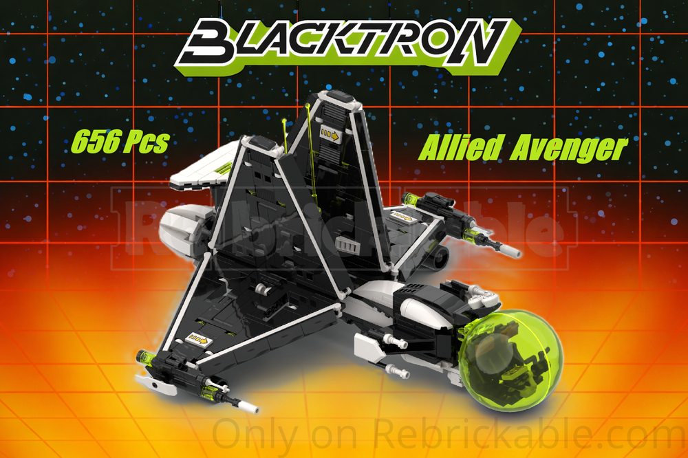 Lego Allied Avenger 6887 remake