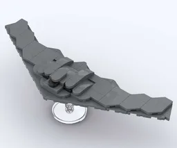 Mini B-2 Stealth Bomber "Spirit" in 1:280 Scale
