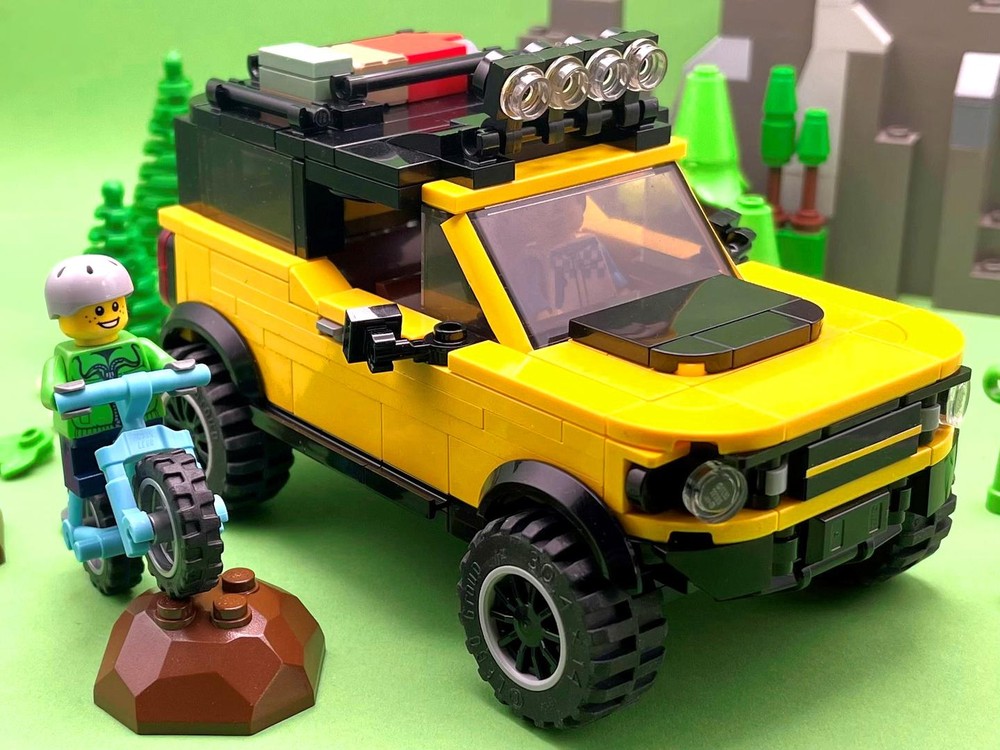 Lego Built Tough Bronco - Yellow