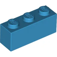 Brick 1 x 3 / Dark Azure