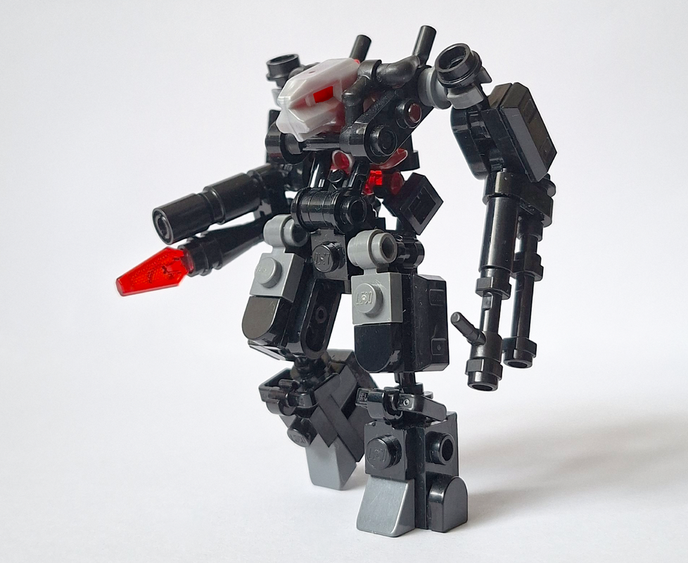 Lego Exosuit / Silver Bad Guy