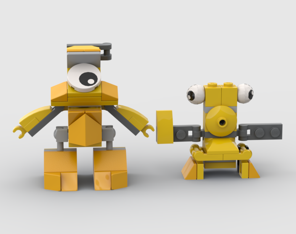 Lego Teslo Jr. and his pet