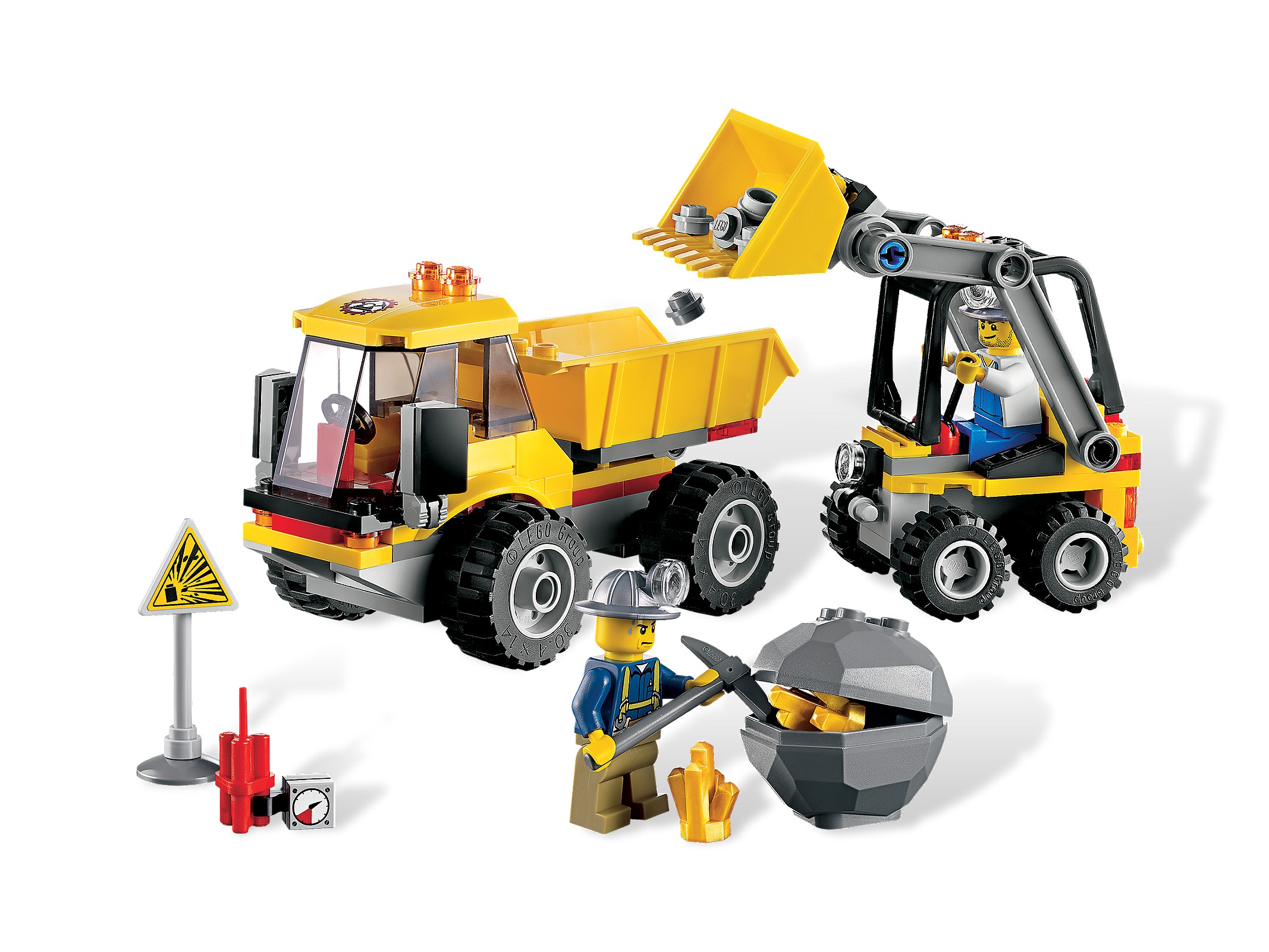 Lego Loader and Dump Truck