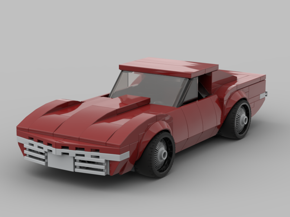 Lego Corvette C3 Front and Rear Mod