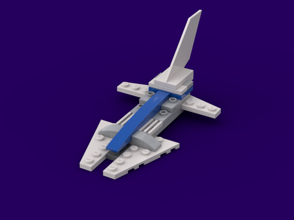 Lego Shmup-style Spaceship