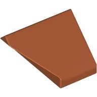 Brick Sloped 45° 2 x 1 Double / Inverted with Hollow Bottom / Dark Orange